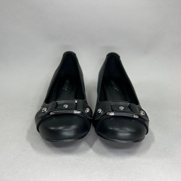 Ann Creek Women's Size‎ 8.5 Round Toe Classic Buckle Low Heels - Picture 2 of 11